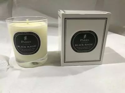 Parks Black Magic Aromatherapy Natural Wax Candle Orange Lemongrass Lavender New • £12.49