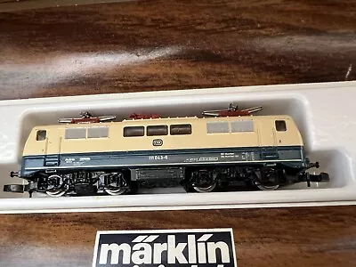 NEW Märklin Mini-club Z Scale 8842 Electric Locomotive - BR111 043-6 DB TESTED! • $245