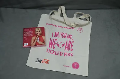 Coca Cola Diet Coke Shopping Tote Bag By Holly Willoughby Tickled Pink Brand New • £6.99