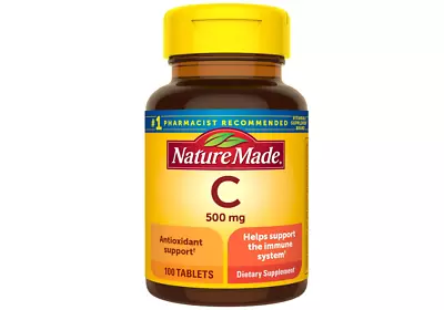 Nature Made Vitamin C 500 Mg 100 Tabs EXP 2025 Free Shipping • $10.39