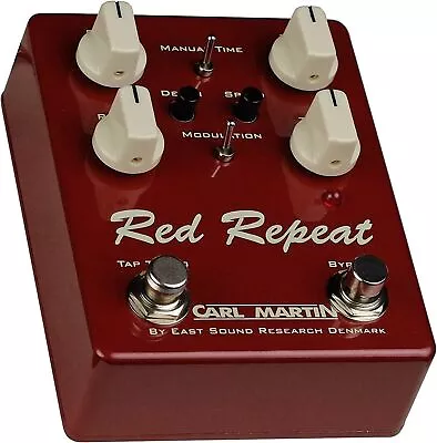 Carl Martin RED REPEAT 2016 EDITION Vintage Echo Guitar Effects Pedal • $289.98