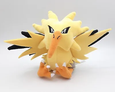 Pokemon Center Zapdos 5  Fit Sitting Cuties Plush Doll Stuffed Japanese • $25