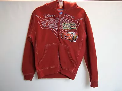 Disney PIXAR Cars Hoodie/Sweatshirt - Lightning McQueen Boys Size 6 • £11.12