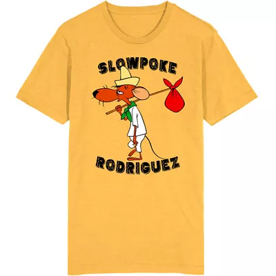 Slowpoke Rodriguez Speedy Gonzales Mexican Mouse Funny Cartoon T Shirt • $26.99