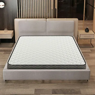 New Memory Foam Mattress Spring Bed Orthopaedic 3FT Single 4FT6 Double 5FT King • £54.99