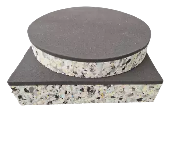 £223 • Buy Foam Sheet Upholstery High Density Square Circle Rebonded Recon With Topper 1/2 