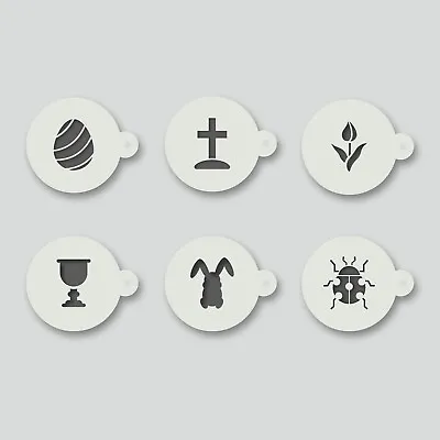 Easter Coffee Stencils For Latte Cappuccino Hot ChocolateBarista Use. LOT 1 • £2.95