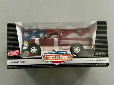 1997 Ford F150 XLT Truck American Muscle 1:18 Scale Burgundy New Never Opened • $25