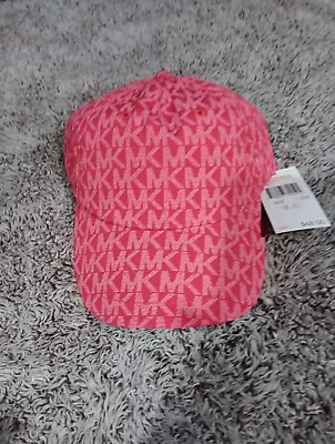 NWT Michael Kors Pink Signature Baseball Cap Hat 💕💖 MSRP $68 • $18