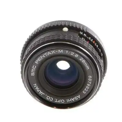 Pentax Pentax-M SMC 28mm F/2.8 Manual Focus PK K-Mount Lens - Very Good • $98.28