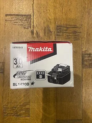 Makita BL1430B 3.0Ah 14.4V Li-Ion Battery - Genuine Brand New • £17