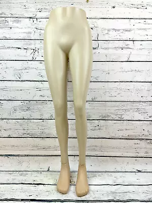 Female Plastic Mannequin Leg Form W/ Removable Feet - Height 43  Tall 12” @ Hips • $40.50