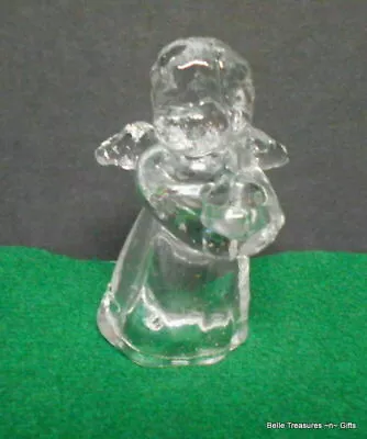 Vintage Mikasa Crystal Glass Angel Candle Holder • $8.59