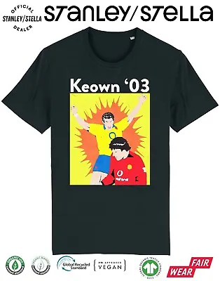 KEOWN 03 Mens Football T-Shirt Van Nistelrooy Battle Man Utd Arsenal War Legends • £8.99
