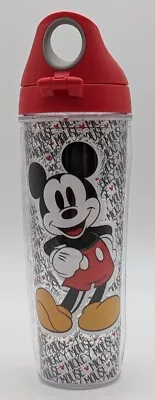 Tervis Mickey Mouse 24 Oz Insulated Tumbler Water Bottle Classic Red VGC • $15.99