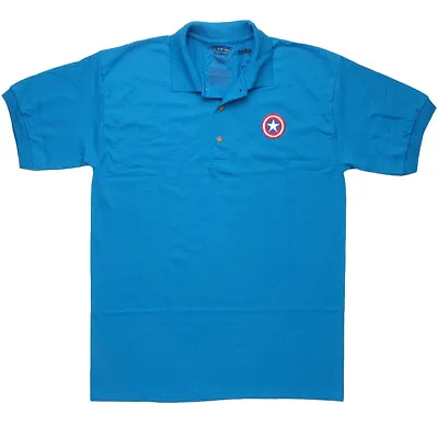 Captain America Symbol Polo Shirt • $29.99