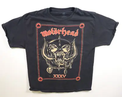 MOTORHEAD 35th ANNIVERSARY SHORT SLEEVE T-SHIRT L • $29.40