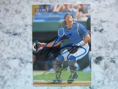 Royals Mike Sweeney Signed Autographed 1998 Fleer Tradition Mint • $4