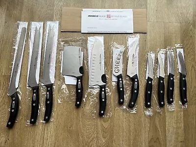 New Miracle Blade Knife Set 11 Pc SlicerCarvingChiefChopFiletCheese Steak  • $130
