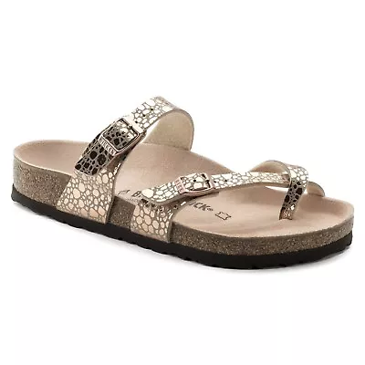 Birkenstock Birko Flor MAYARI Metallic Stones Copper BNIB 1006733 1006734 • $169.95