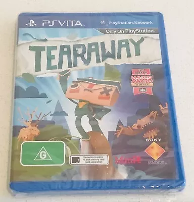 Tearaway PlayStation PS Vita BRAND NEW SEALED RARE • $54.95