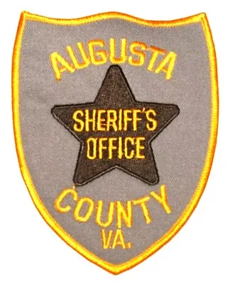 $6.99 • Buy AUGUSTA COUNTY VIRGINIA VA Sheriff Police Patch BROWN STAR  