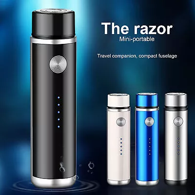 Usb Shaver Micro-vibration Motor Convenient Men Rechargeable Electric Shaver • $8.84