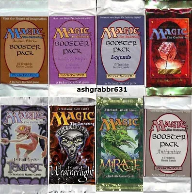 Magic The Gathering Tcg Booster Packs Only 400 Packs Total Revised Antiquities • $3