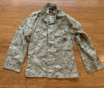 US Marine Corps Desert Blouse Digital Camoflauge Shirt Medium Regular M • $19.99