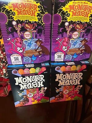 50th Anniversary MONSTER MASH Cereal 9.6oz Box Unopened Boo Berry Count Chocula  • $14