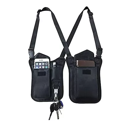 Anti-Theft Underarm Shoulder Bag Concealed Shoulder Holster With Pack Pocket • $19.94
