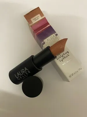 £2.75 • Buy Laura  Geller Iconic Baked Metallic Lipstick Shade~ High Line Honey ~ Boxed 3.8 