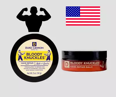 Duke Cannon Hand Cream Bloody Knuckles Hand Repair Balm Large 5oz Size Premium • $14.90