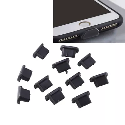 10 Pcs Protector Caps Phone Micro Usb Plug Charging Port Plug • £3.98