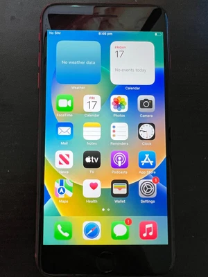 $102.50 • Buy Apple IPhone 8 Plus (PRODUCT)RED - 64GB - (Unlocked) A1864 (CDMA + GSM)