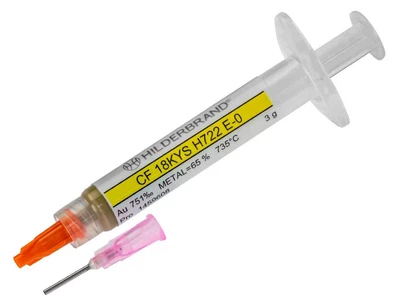 £174.50 • Buy 18ct Yellow Gold Solder Paste 3g Easy/Medium/Hard Assay Quality .750 Ready Flux