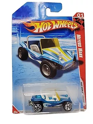 Vintage 2002 Hot Wheels Race World Meyers Manx W/ Real Riders 1:64 Diecast Car  • $21.99