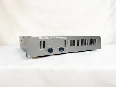 Phonic MAX 860 Plus 600 Watt Power Amplifier • £150