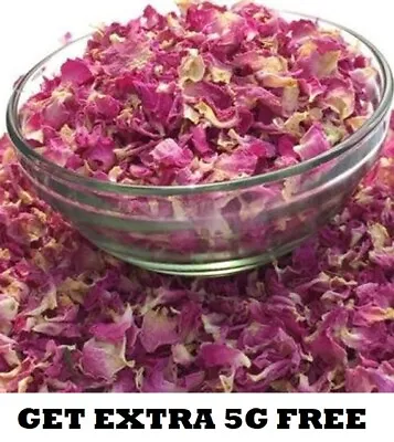 Edible Dried Rose Petals Biodegradable Wedding Confetti Decoration Free UK P&P • £3.24