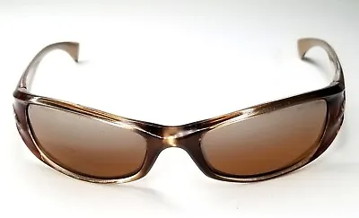 Arnette 4020 Stance Caramel 55 20 130 Vintage Wrap Sunglasses Italy • $26
