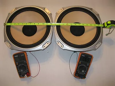 Pair Jvc 12  Hsa-3018-01d Woofers 8 Ohm From Sk-s44 Speaker -tested Working Cond • $69