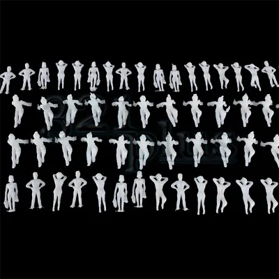 100 Pcs. N Scale Figures Bathing Scale Model People Randomly Mixed Plastic Human • $14.95