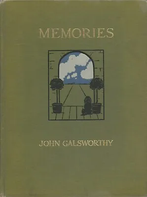 Memories By John Galsworthy With Illustrations By Maud Earl 1914 • $22