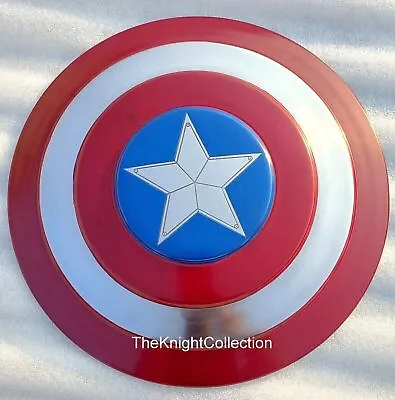 X-MASS Captain America Shield Metal Prop Replica Screen Accurate 1:1 Scale 12  • £62.53