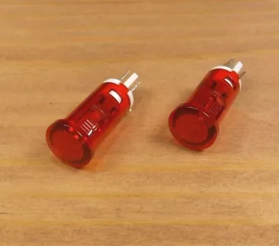 2 BBT Marine Grade 12 Volt Snap-In Red LED Indicator Lights  • $10.95