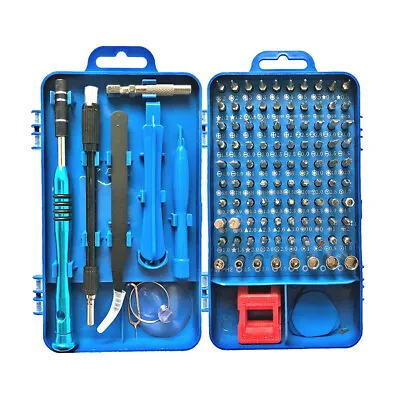 110 In 1 Magnetic Precision Screwdriver Set Computer PC Phone Repair Tool Kit • £19.99