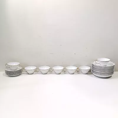 Ucagco Vintage White China Tea Set • $15.19