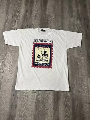 Vintage Pablo Picasso Shirt Mens Large Don Quixote Sketch Art Poststamp Mexico • $55