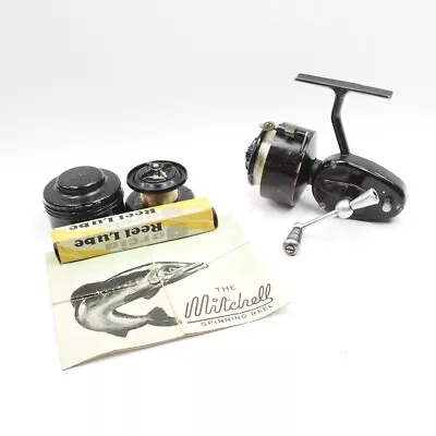 2nd Version Mitchell Half-Bail Fishing Reel. Made In France. • $375