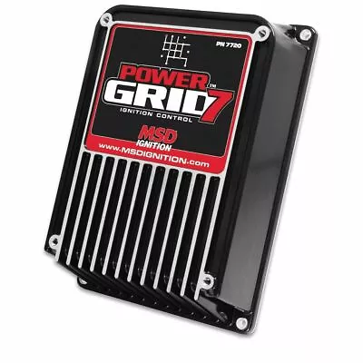 MSD Power Grid-7 System Ignition Control Module Black 7720 12-18 Volts  3 Lbs • $753.95